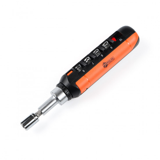 Викрутка Polax з реверсом, змінними насадками і бітами 15 в 1 (51-046)