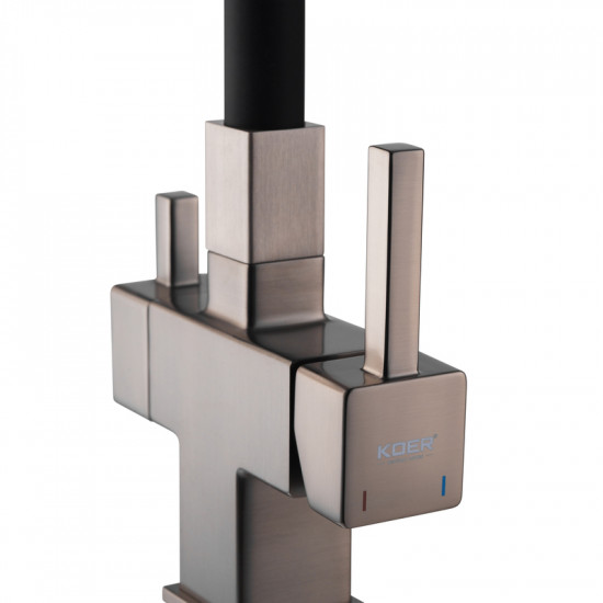 Змішувач для кухні Koer KB-72023-07 з виходом для питної води (KR5010)