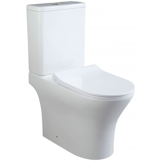 Унітаз-компакт Mixxus WAVE-0402-T3 650x350x830mm система змиву TORNADO 3.0 (MI7037) Унітаз-компакт Mixxus WAVE-0402-T3 650x350x830mm система змиву TORNADO 3.0 (MI7037)