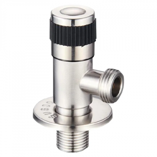 Кран для підключення сантехприладів з нерж. сталі SUS304 MIXXUS VAL-04-1/2x1/2 (MI6534)