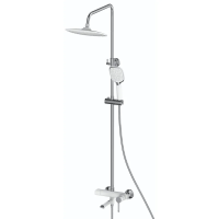 Душевая колонна с регулятором Mixxus Premium Edem 009-J (White) (MI5847)