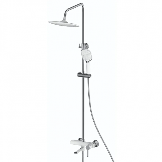 Душова колона із змішувачем Mixxus Premium Edem 009-J (White) (MI5847)