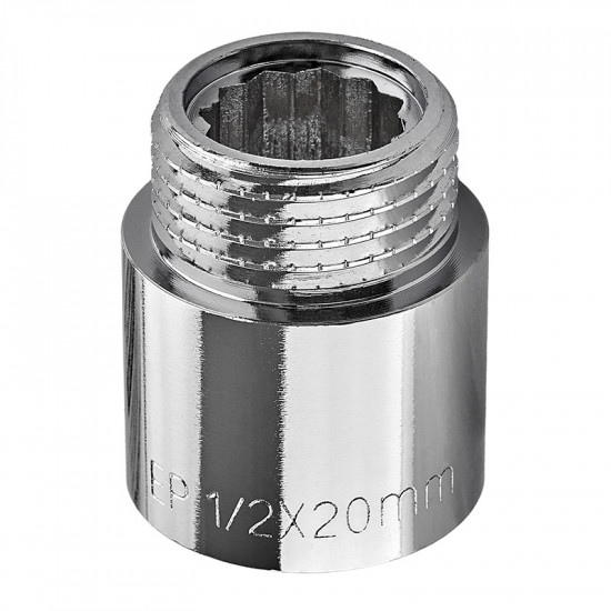 Подовжувач Europroduct EP.E020.Chr - 1/2"MF-20мм хром (EP6123)