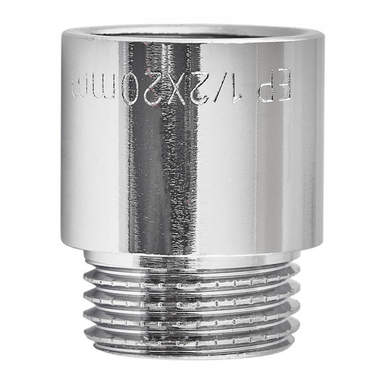 Подовжувач Europroduct EP.E020.Chr - 1/2"MF-20мм хром (EP6123)