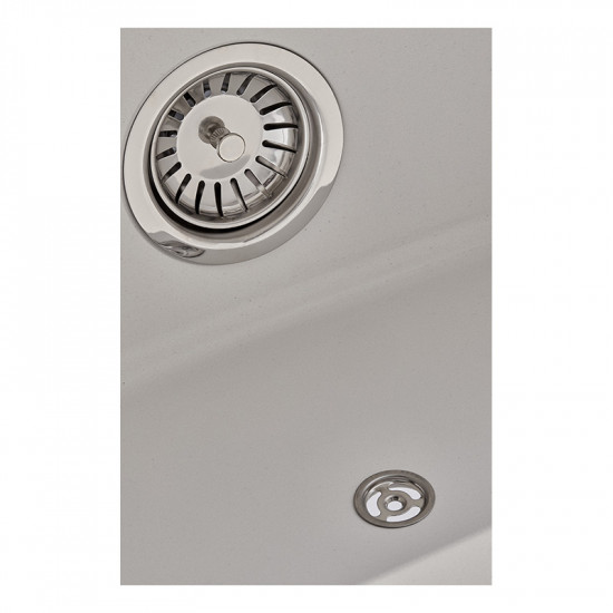 Мийка Zerix ZS-6250S-01 White (ZX4587)