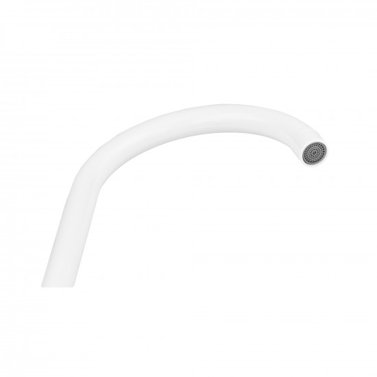 Смеситель для кухни Plamix Pablo-275 White (без подключения) (PM0669)