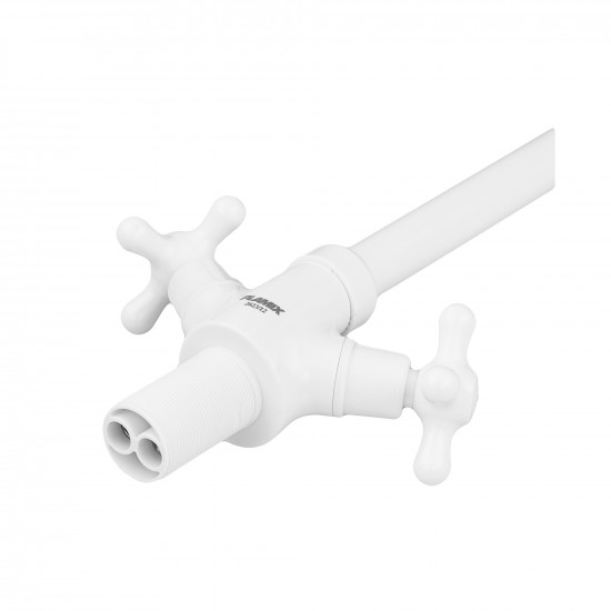 Смеситель для кухни Plamix Pablo-275 White (без подключения) (PM0669)