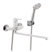 Смеситель для ванной Mixxus Premium TIGER 006 белый (MI0572)