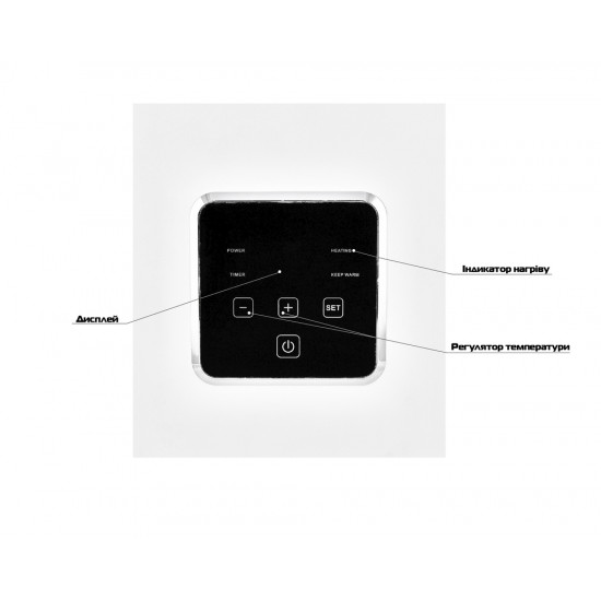 Водонагрівач "Плоский" MIXXUS EWH-09050 FLAT WET накопичувальний 50 л, мокрий тен 2 kW (WH0594)