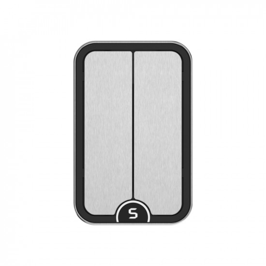 Датчикное прямоугольное мусорное ведро Koer TC-020112-02 12 л цвет нержавейка (KR5582)