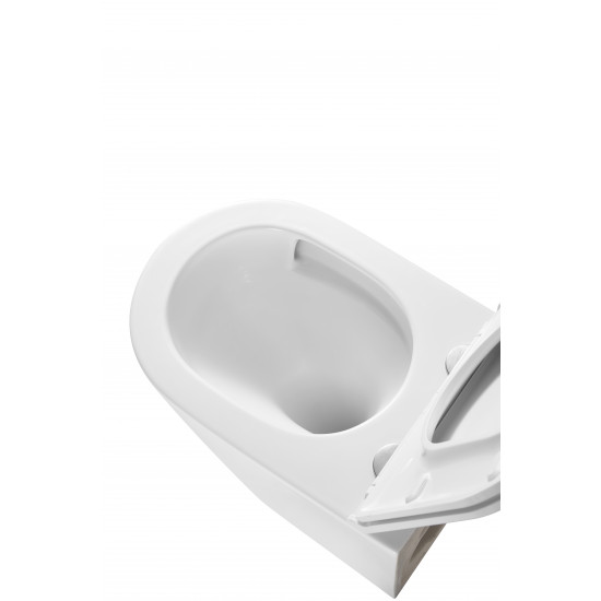 Унітаз підвісний Mixxus Premium Bevel-0301-T3 515x355x365mm, система змиву Tornado 3.0 (MP6472)