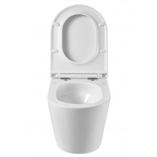 Унітаз підвісний Mixxus Premium Bevel-0301-T3 515x355x365mm, система змиву Tornado 3.0 (MP6472)