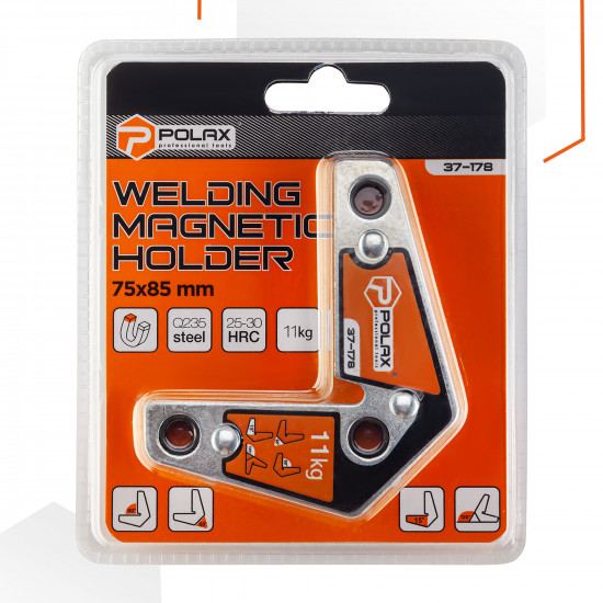 Магнітний кутник для зварювання  Polax 75x85 мм (37-178)