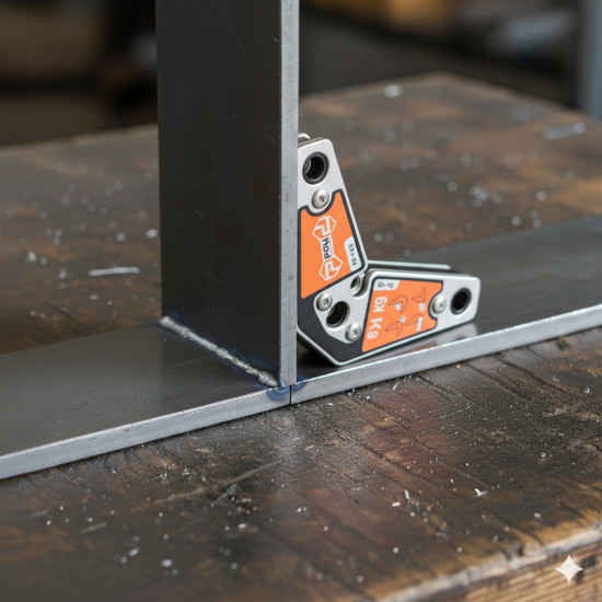 Магнітний кутник для зварювання  Polax 75x85 мм (37-178)