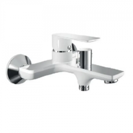 Змішувач для ванни HAIBA ALEX 009 EURO WHITE-CHROME (HB9568)