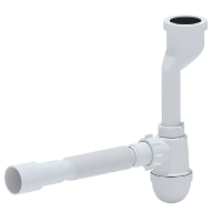Сифон для пісуару Zerix SP-01 з гофротрубою (ZX5094) Сифон для пісуару Zerix SP-01 з гофротрубою (ZX5094)