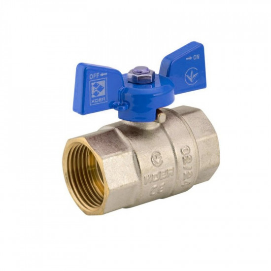 Кран шаровый Koer 1" ГГМ (KR.217.B) синний (KR2718)