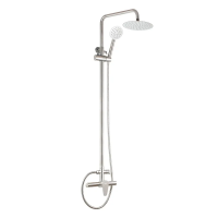 Душевая колонна с смесителем Haiba SUS-003-J из нержавеющей стали SUS304 (HB3946) Душевая колонна с смесителем Haiba SUS-003-J из нержавеющей стали SUS304 (HB3946)