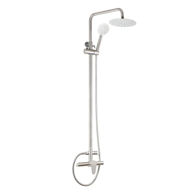 Душова колона із змішувачем Haiba SUS-003-J із нерж. сталі SUS304 (HB3946) Душова колона із змішувачем Haiba SUS-003-J із нерж. сталі SUS304 (HB3946)