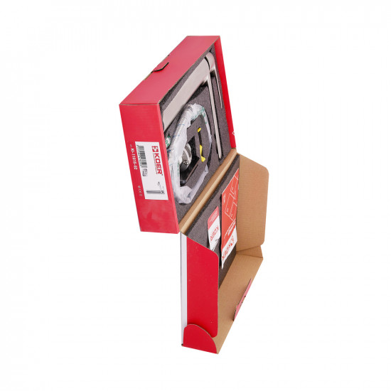 Змішувач для умивальника Koer KI-11015-02 високий (з нерж. сталі) (Колір нерж) (KR4782)