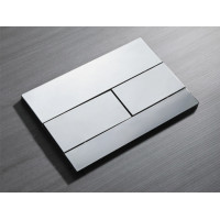 Панель смыва Koer KT-0603-01 240x160x10mm пластиковая, кнопка линейная (KR5319)