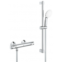 Термостат для душу Grohe Grohtherm 500 з душовим гарнітуром (34796001)