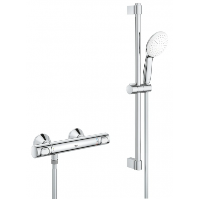 Термостат для душу Grohe Grohtherm 500 з душовим гарнітуром (34796001)