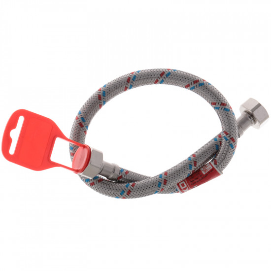 Гибкий шланг для подключения воды Гайка 1/2 - Гайка 1/2 (50 см) KOER (KR0254)