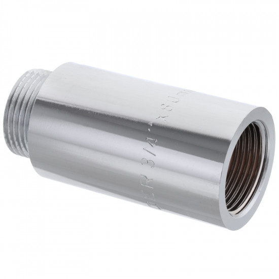 Удлинитель 3/4" 60мм (хром) Koer KF.E08-60.CHR (KF0111)