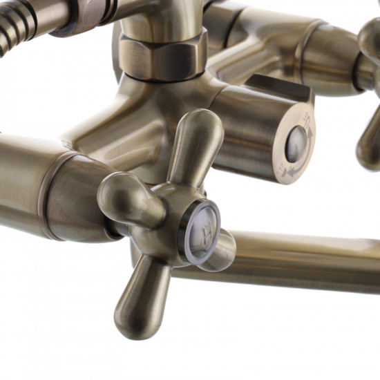 Змішувач для ванни HAIBA DOMINOX 140 бронзовий (HB0062) Змішувач для ванни HAIBA DOMINOX 140 бронзовий (HB0062)