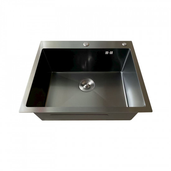 Мойка Mixxus MH5843 Micro Decor Graphite (3.0/0.8) из нерж. стали (цвет графит) (MI8217)