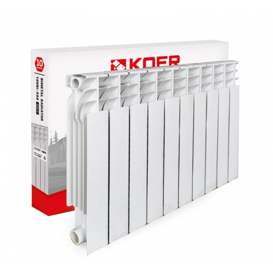Біметалеві радіатори Koer 100 Bimetal-500 Golf (KR5164) / Ціна за 1 секцію