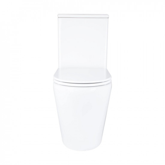 Унітаз-компакт Mixxus BEVEL-0405-R 605х370х800mm, система змиву RIMLESS (MI6728)