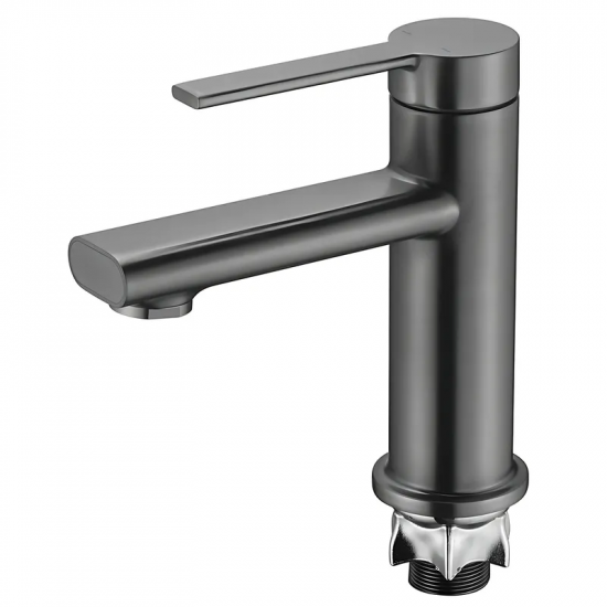 Змішувач для умивальника Mixxus Lord 001 Nut Graphite (Колір графіт) (MI7137)