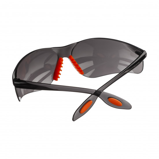 Очки защитные затемненные Polax с поликарбонатными линзами (53-053)