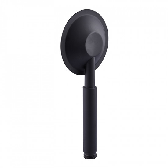 Ручний душ Mixxus SH-01.SUS Black з нерж. сталі (MI6119)