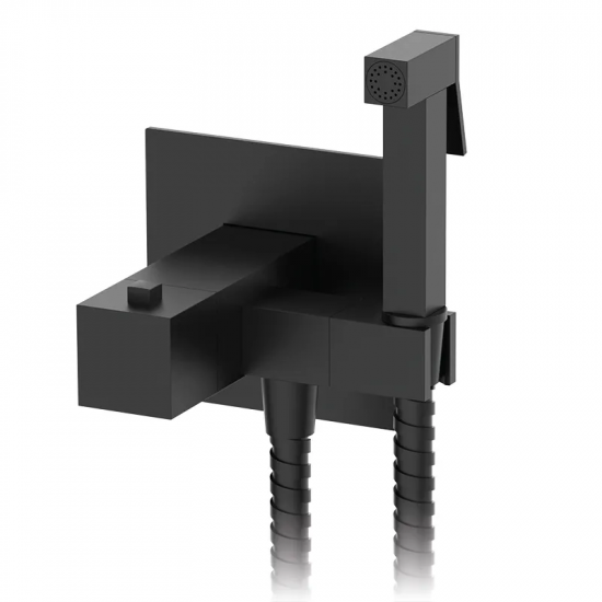 Змішувач для гігієнічного душу термостатичний Koer KB-24011-05 (Колір чорний) (KR4735)