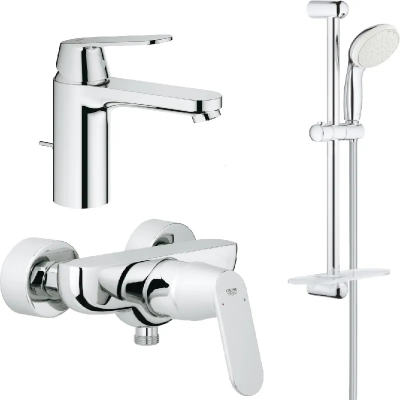 Набір змішувачів для душу S-size Grohe EX Eurosmart Cosmopolitan (126114M) Набір змішувачів для душу S-size Grohe EX Eurosmart Cosmopolitan (126114M)