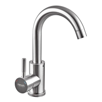 Смеситель для умывальника Armata SUS-001-C из нерж. стали (CH6478)