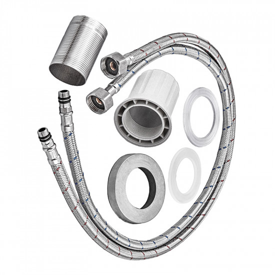 Змішувач для умивальника Armata SUS-001-C з нерж. сталі  (CH6478)