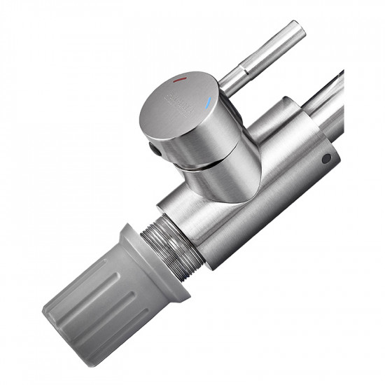 Змішувач для умивальника Armata SUS-001-C з нерж. сталі  (CH6478)