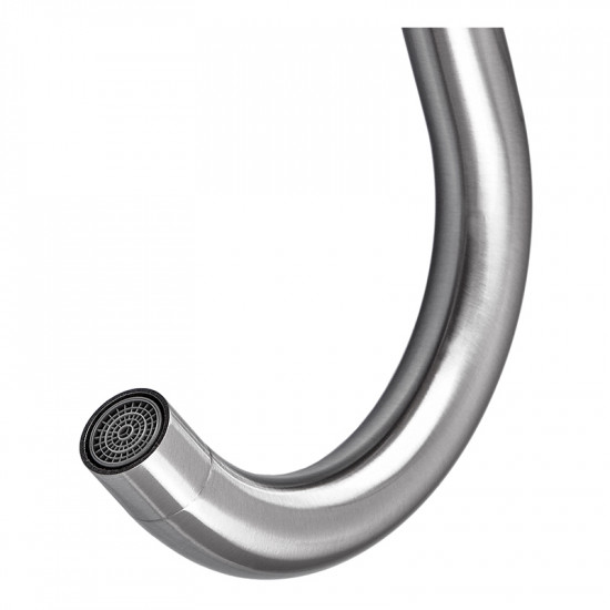 Змішувач для умивальника Armata SUS-001-C з нерж. сталі  (CH6478)