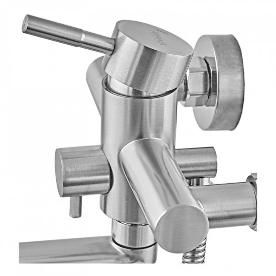 Змішувач для ванни Armata SUS-006 (EURO) з нерж. сталі  (CH6471)