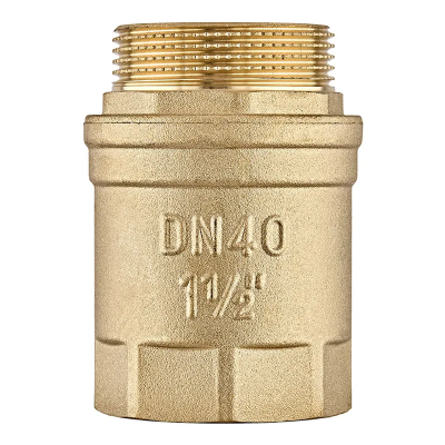 Клапан зворотній для байпаса Waterpro WP601-40FM - 1 1/2" латунь, куля EPDM (WP3333)