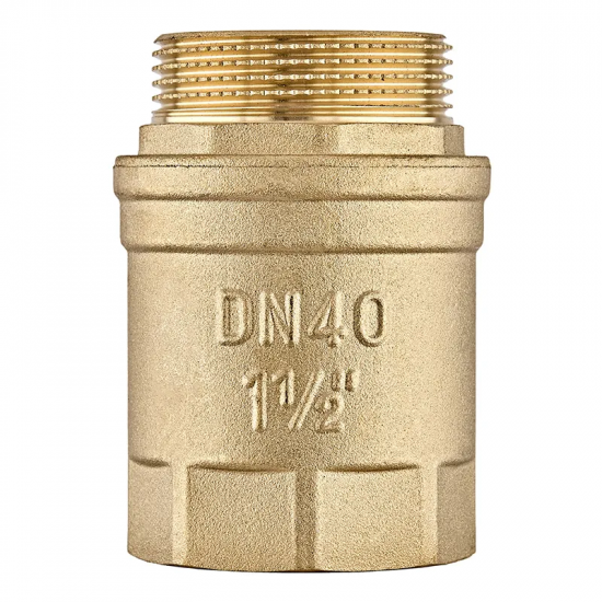 Клапан зворотній для байпаса Waterpro WP601-40FM - 1 1/2" латунь, куля EPDM (WP3333)