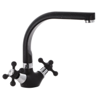Кухонный смеситель черный Mixxus Color 273 (MI2763)
