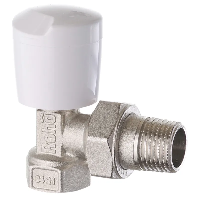 Кран радіаторний Roho R5550-050 - 1/2" кутовий (RO0128) Кран радіаторний Roho R5550-050 - 1/2" кутовий (RO0128)