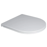 Сидіння-кришка для унітазу Mixxus Premium SEAT COVER ELLIPSE-BEVEL-WAVE-2001 з мікроліфтом 463х361х