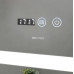 Дзеркало Mixxus Light MR01-90x70 (годинник, LED-підсвічування, антизапотівання) (MI5999)