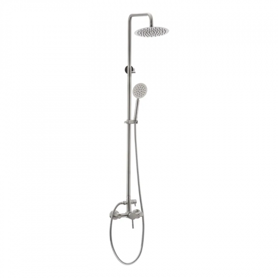 Душова колона зі змішувачем для душ. кабіни (нерж.сталь) Mixxus SAS-003-J (SS0041)